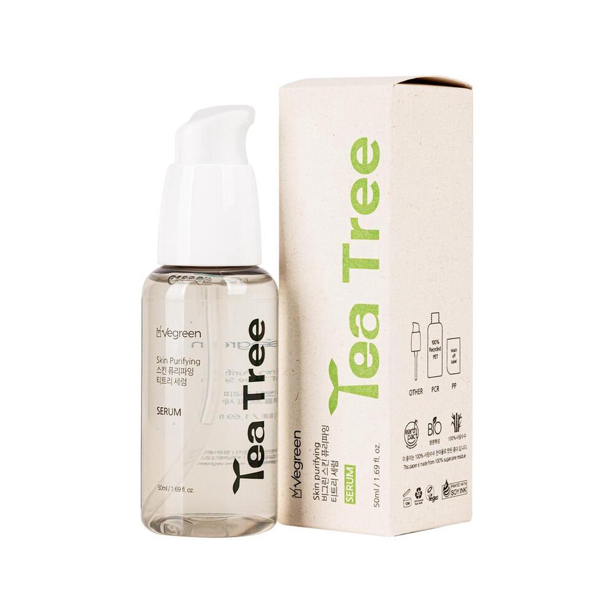 VEGREEN Skin Purifying Tea Tree Serum 50ml