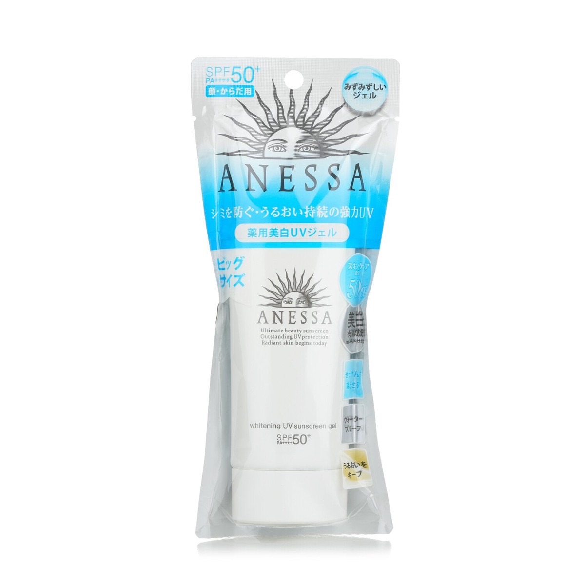 Anessa Whitening UV Sunscreen Gel SPF50 90g3oz