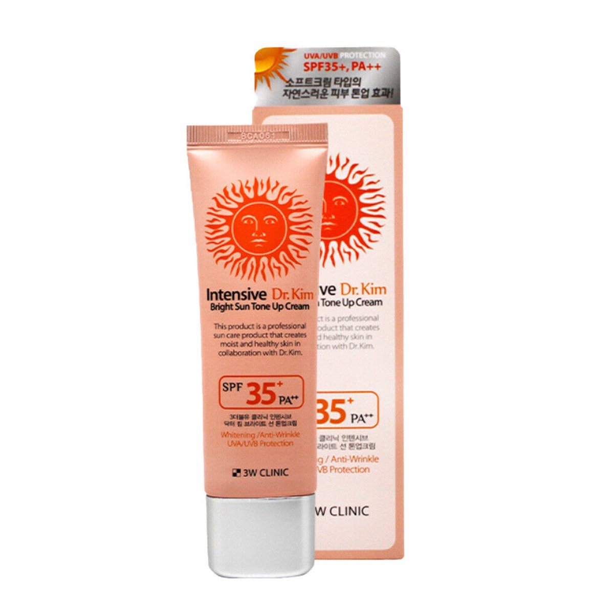 3W CLINIC Intensive DrKim Bright Sun Tone Up Cream SPF35 PA 50g
