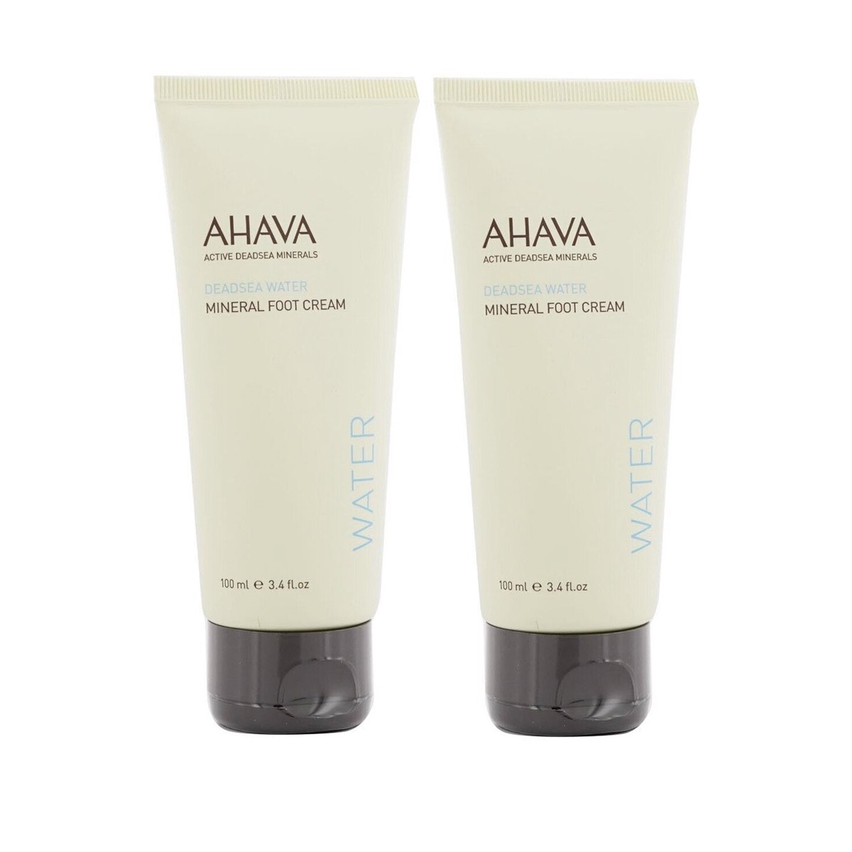 Ahava Deadsea Water Mineral Foot Cream Duo Pack 2x100ml34oz