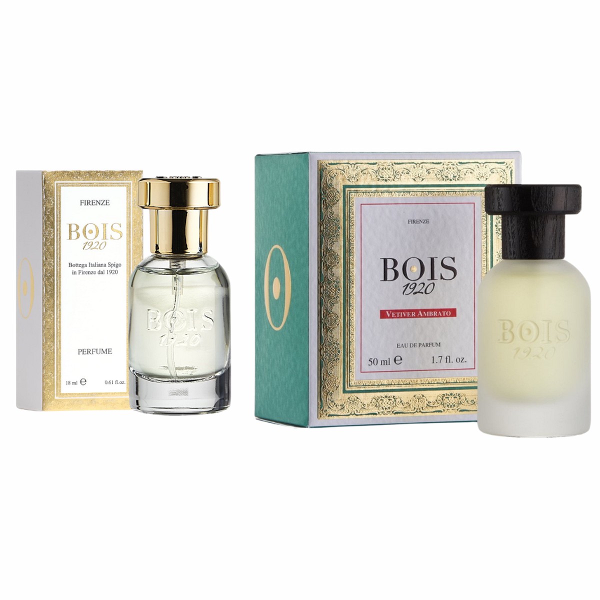 BOIS 1920 Vetiver Ambrato 18ml50ml