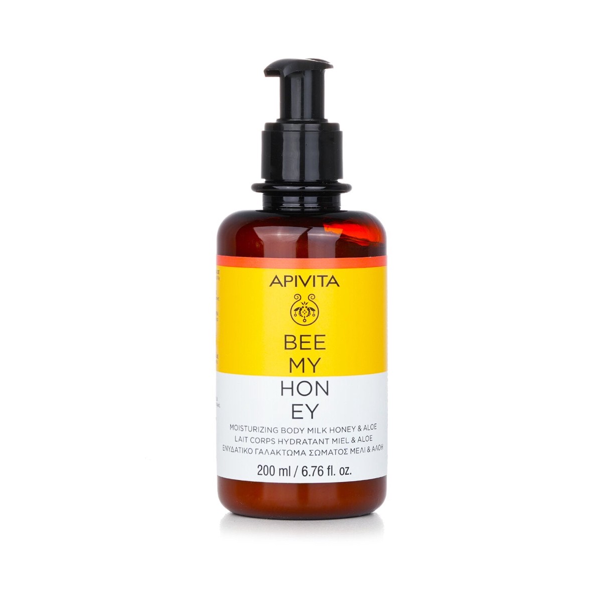 Apivita Bee My Honey Moisturizing Body Milk Honey Aloe 200ml676oz