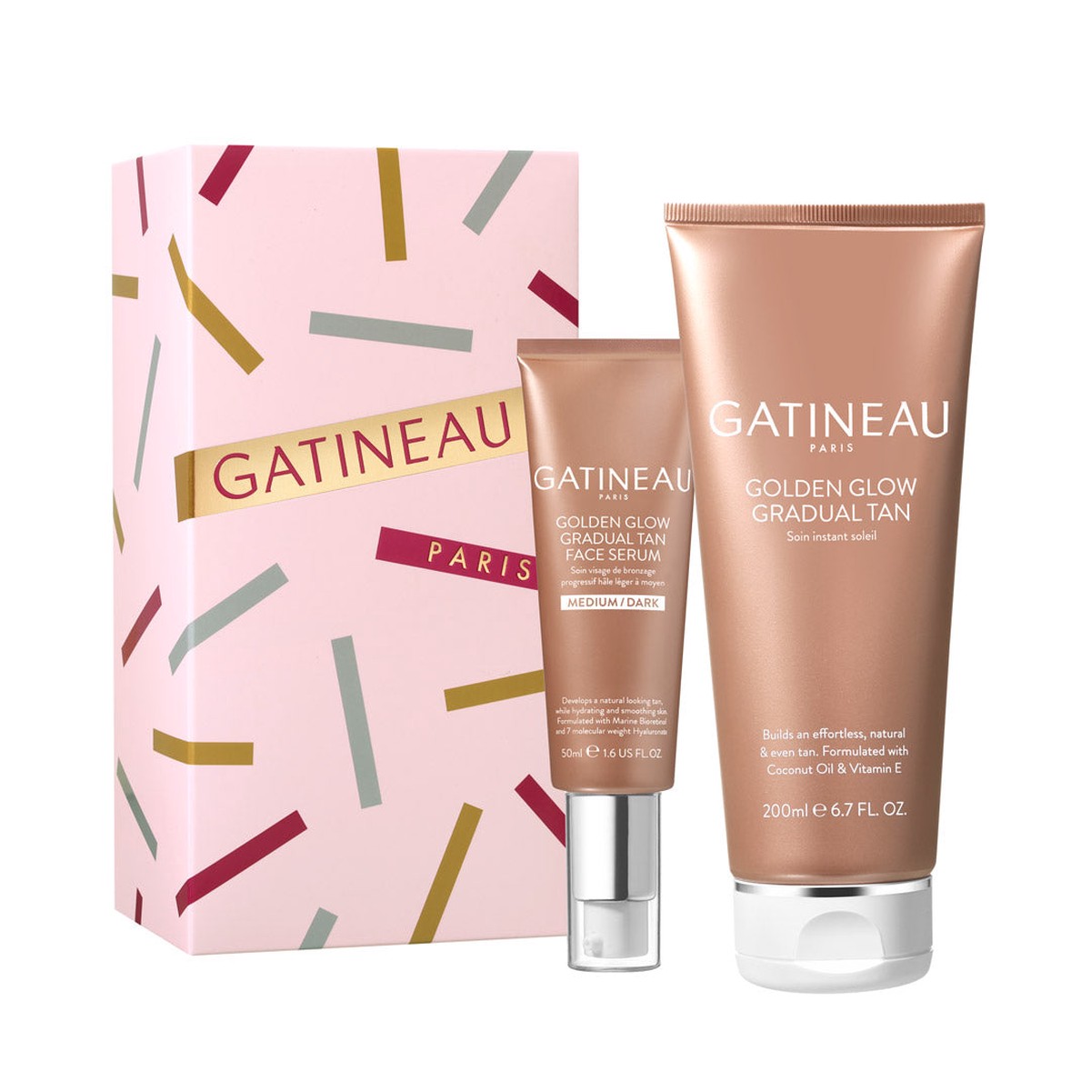 Gatineau Golden Glow Face Body Duo Medium Dark (Worth 78)