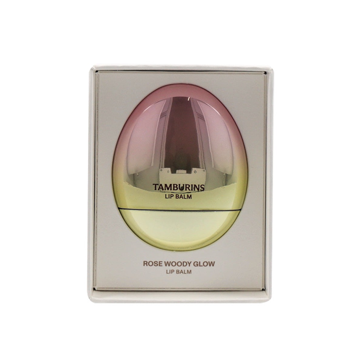 TAMBURINS Egg Lip Balm Rose Woody Glow 5g