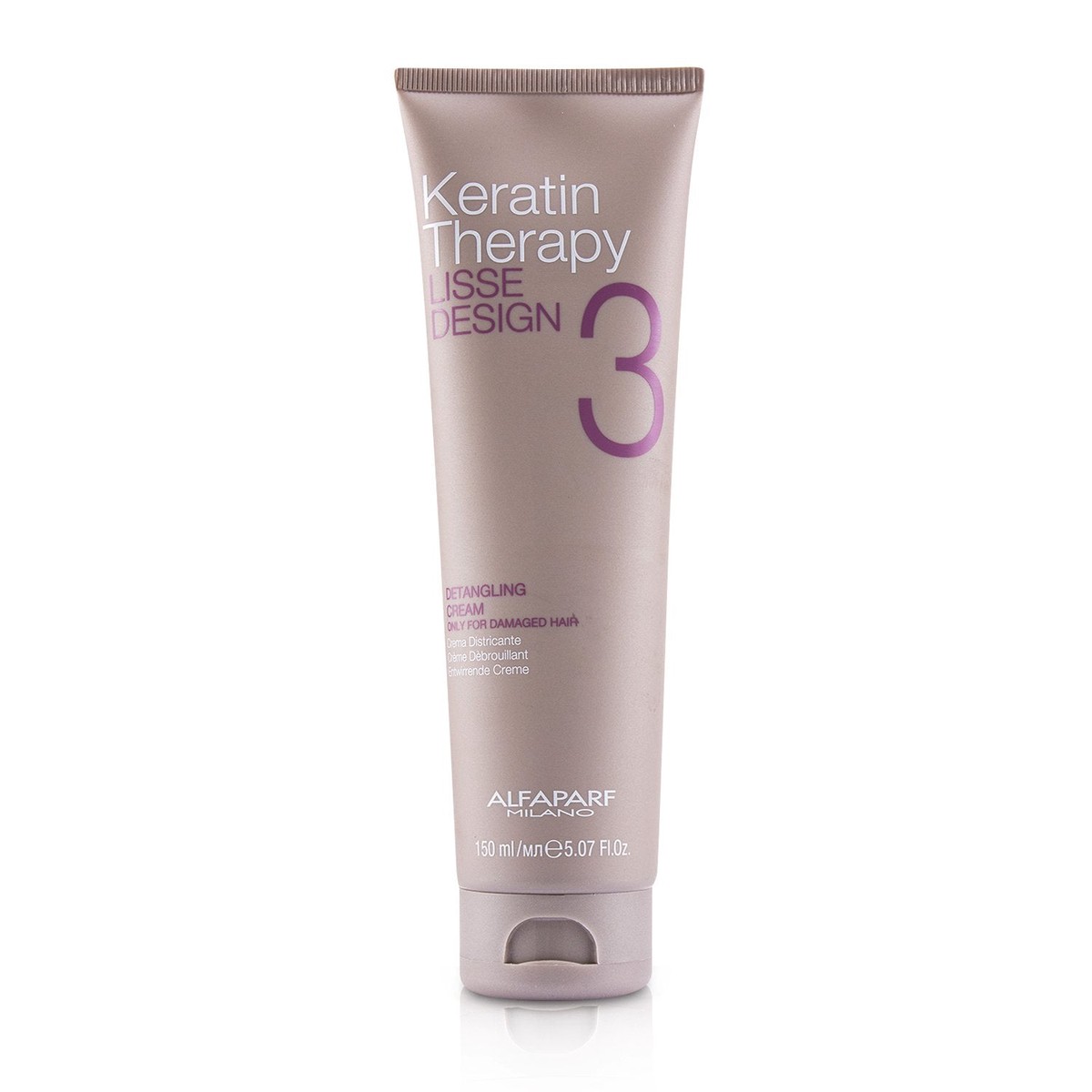 AlfaParf Lisse Design Keratin Therapy Detangling Cream (Only For Damaged Hair) 150ml507oz