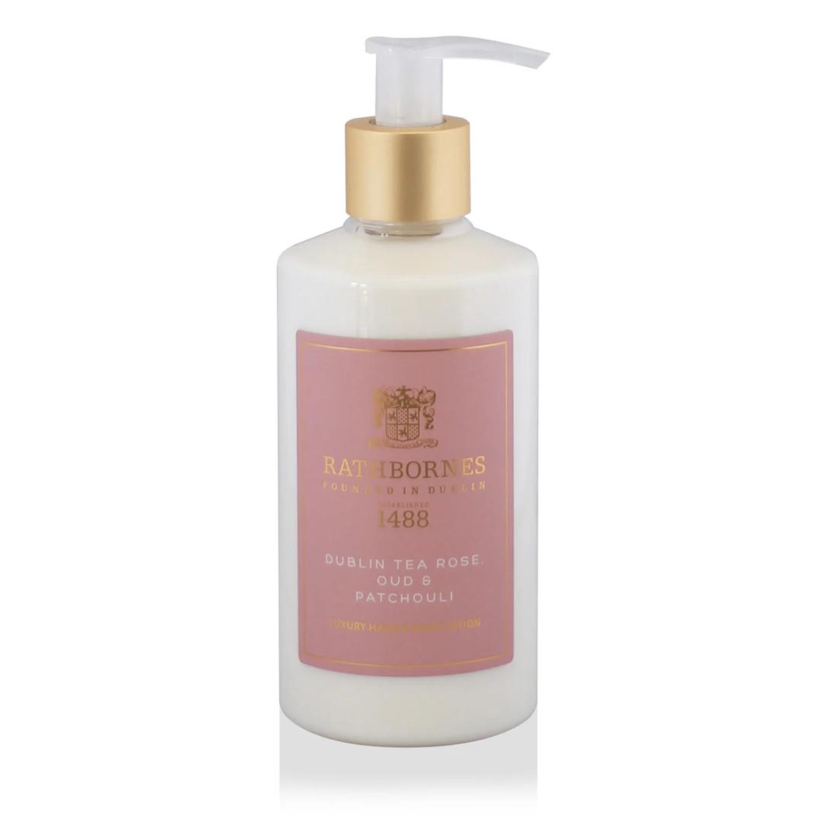 Rathbornes 1488 Hand and Body Dublin Tea Rose Lotion