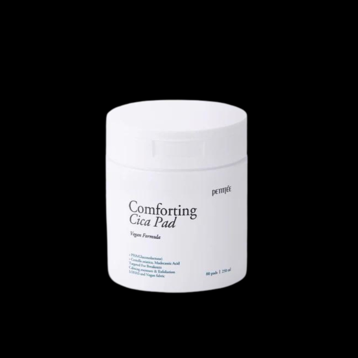 PETITFEE Comforting Cica Pad 250ml 80ea