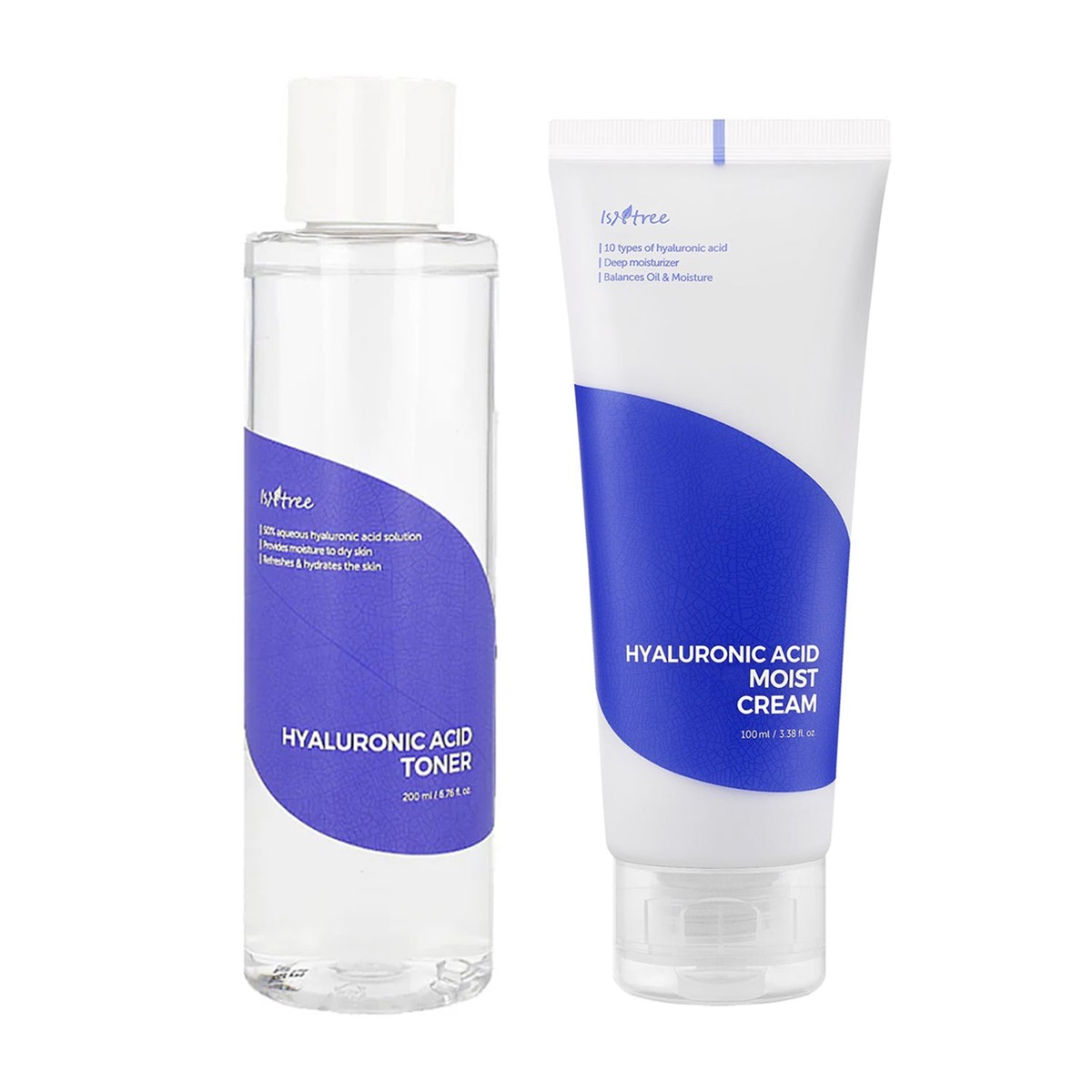 Isntree Hyaluronic Acid Moisture Set (Toner Cream)