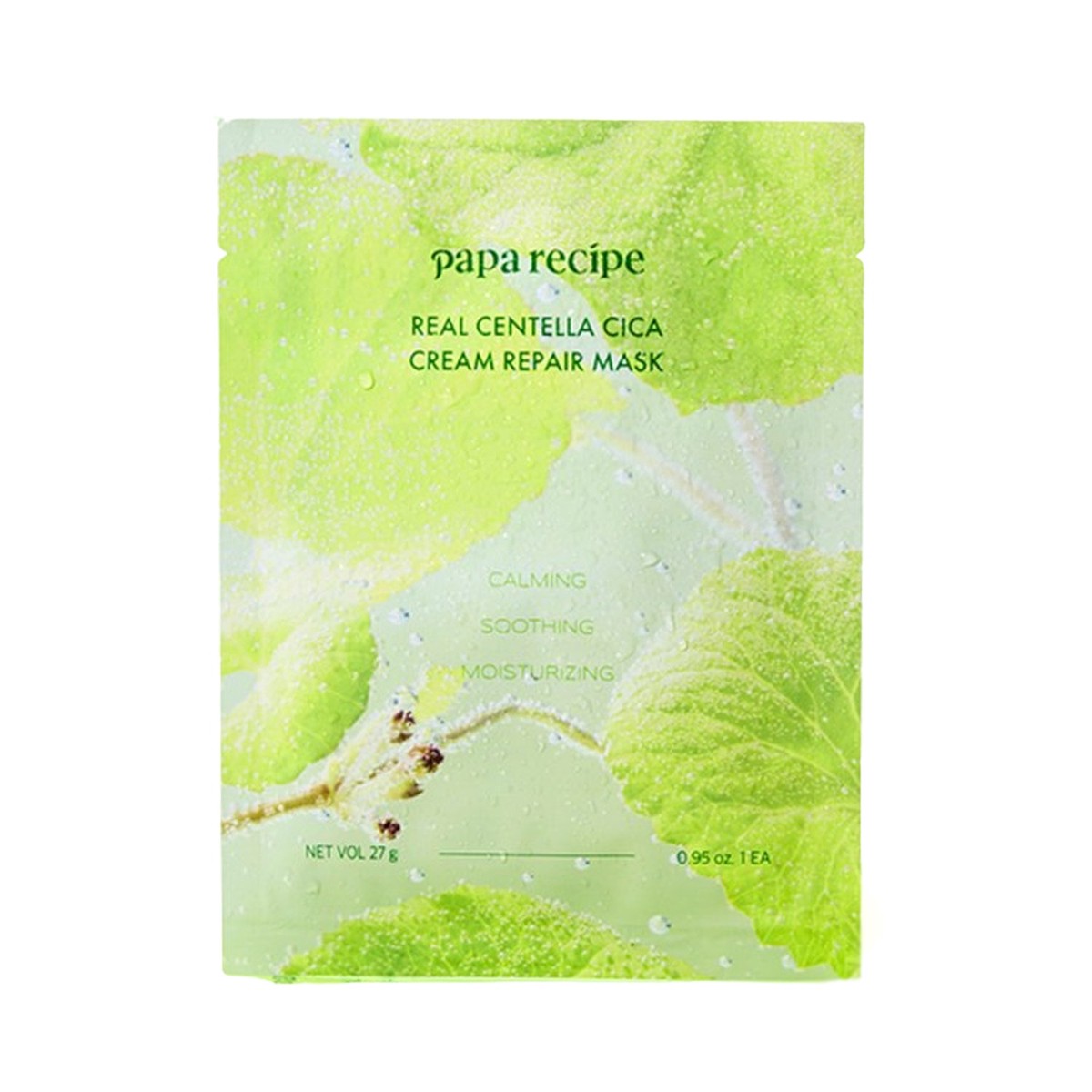 papa recipe Real Centella Cica Cream Repair Mask 27g 10ea