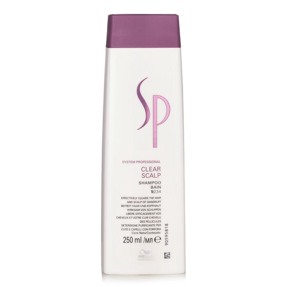 Wella SPClear Scalp Shampoo 250ml