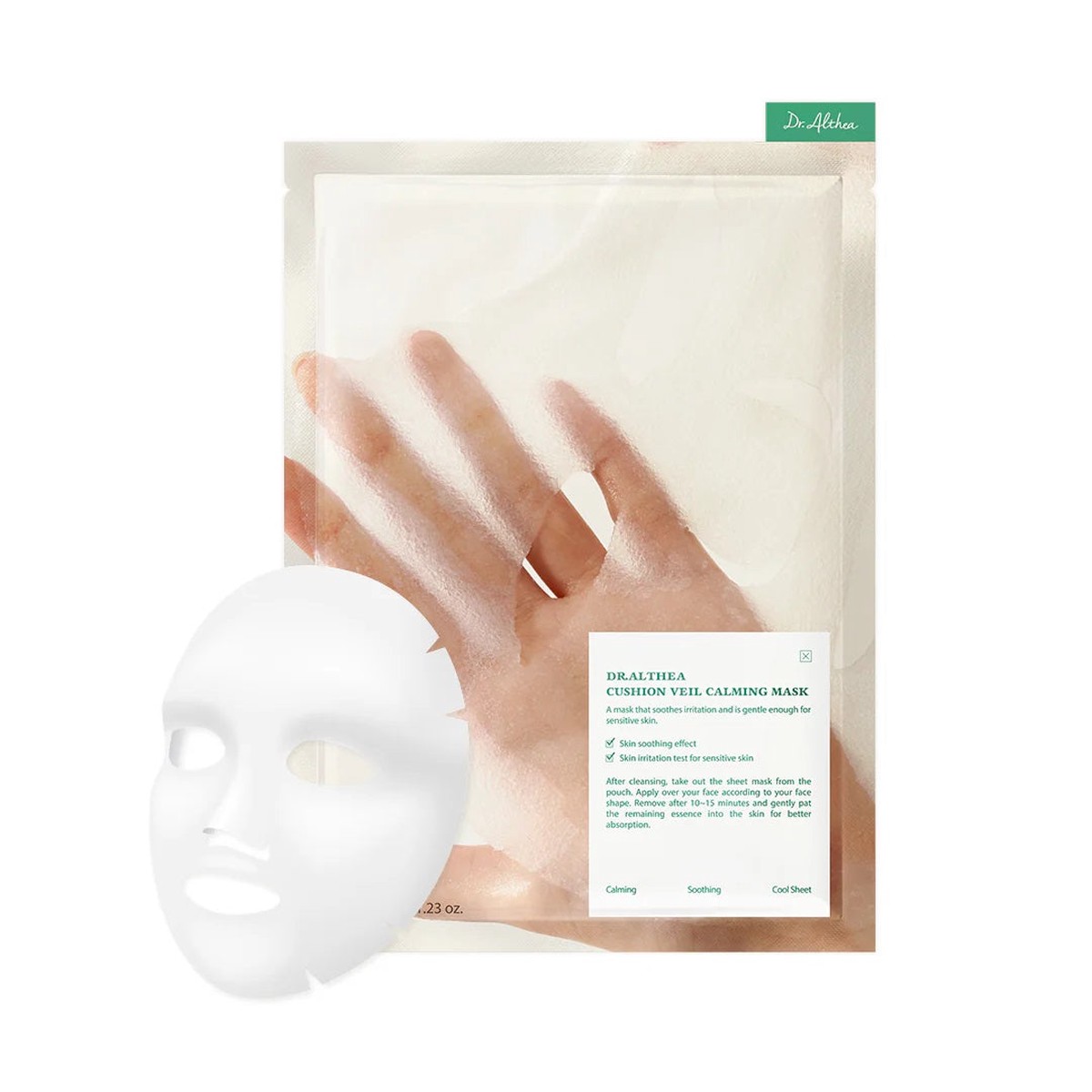 DrAlthea Cushion Veil Calming Mask 28g 4sheets