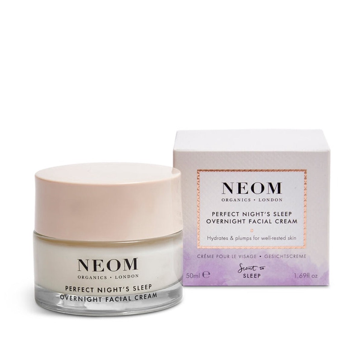 NEOM Perfect Nights Sleep Overnight Facial Cream 50ml