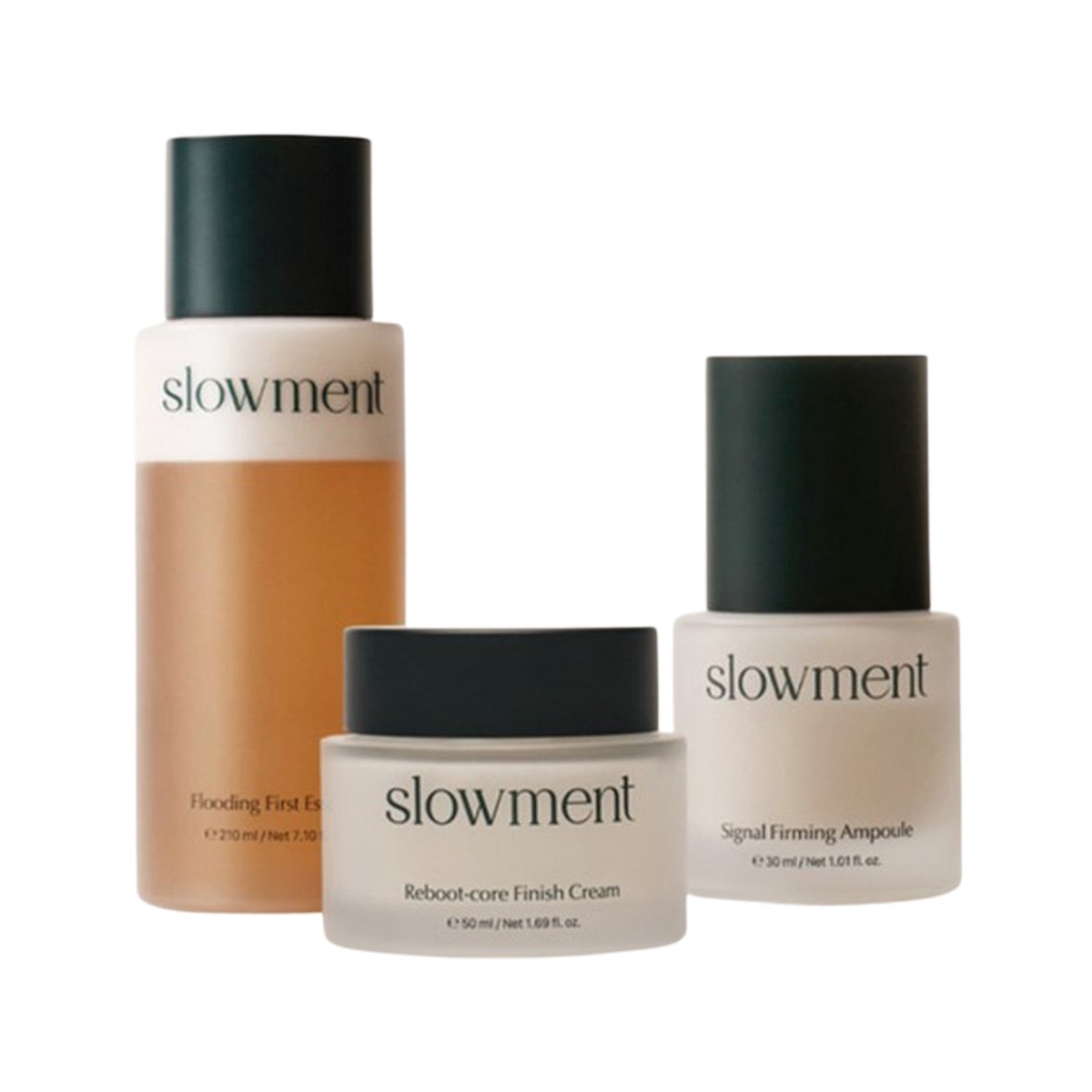 slowment Slow-Aging 3-Piece Set (Essence Ampoule Cream)