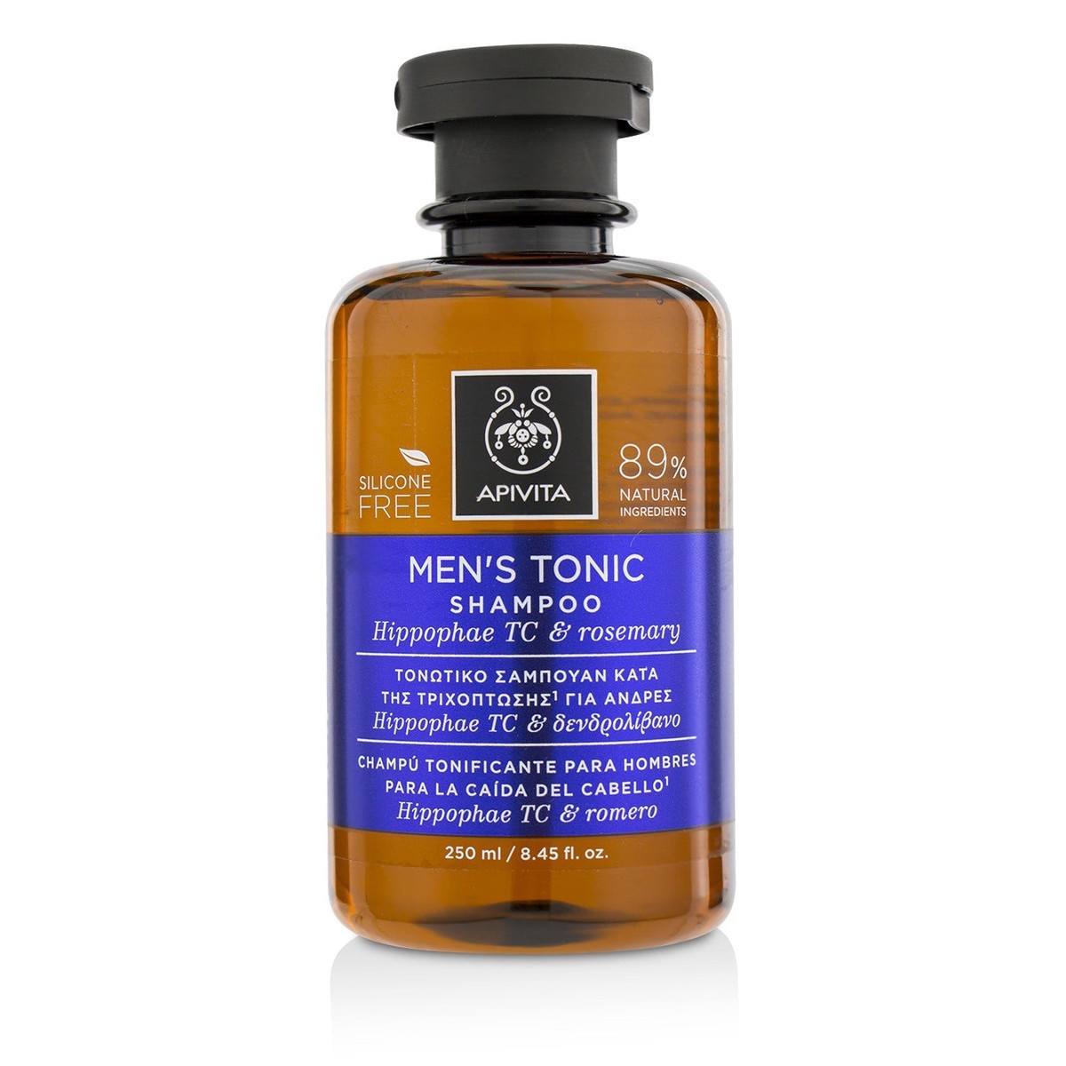 Apivita Mens Tonic Shampoo with Hippophae TC Rosemary (For Thinning Hair) 250ml845oz