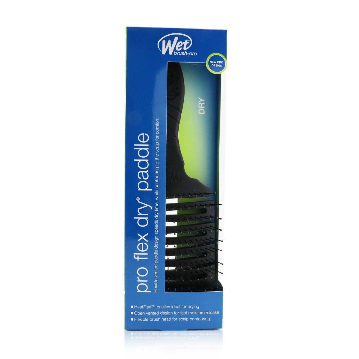 Wet Brush Pro Flex Dry Paddle - Black 1pc