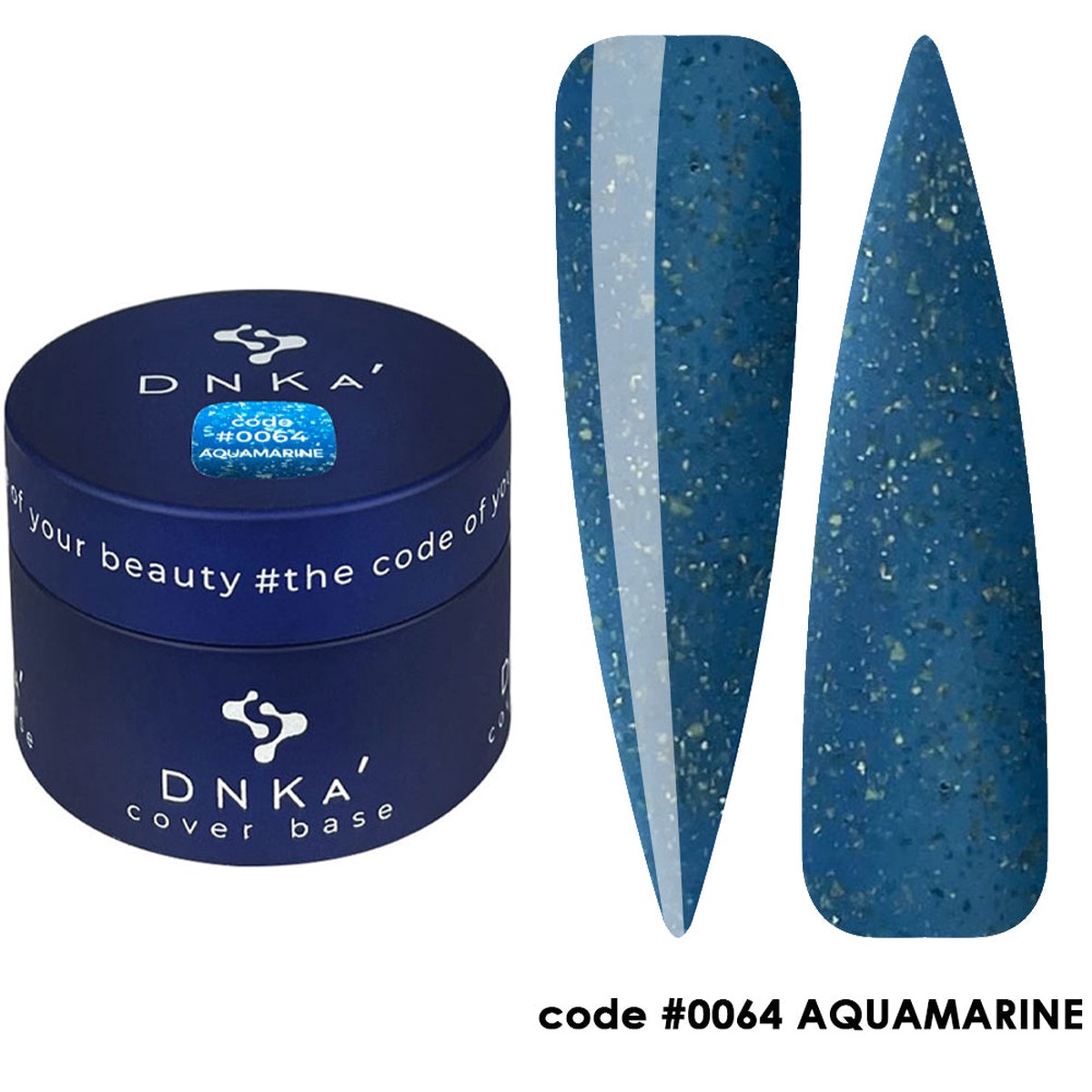 0064 DNKa Cover Base Aquamarine - 30 ml