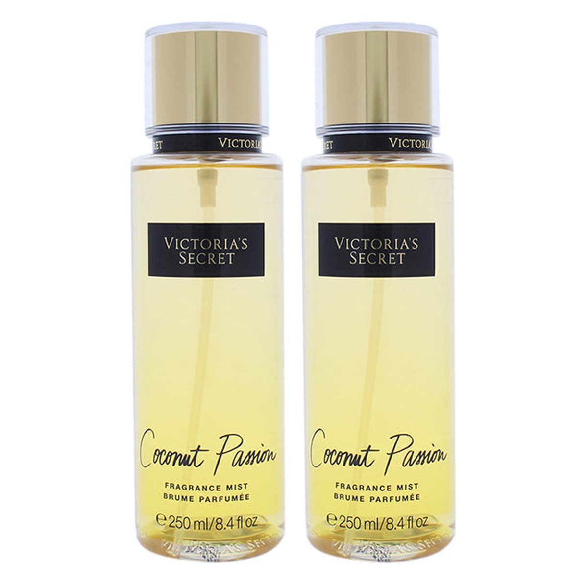 Victorias Secret Coconut Passion by Victorias Secret for Women - 84 oz Fragrance Mist - Pack of 2