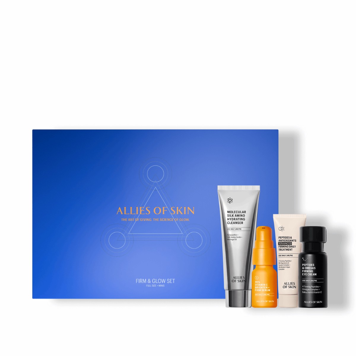 Allies of Skin Firm Glow Routine Brightening Skincare Kit