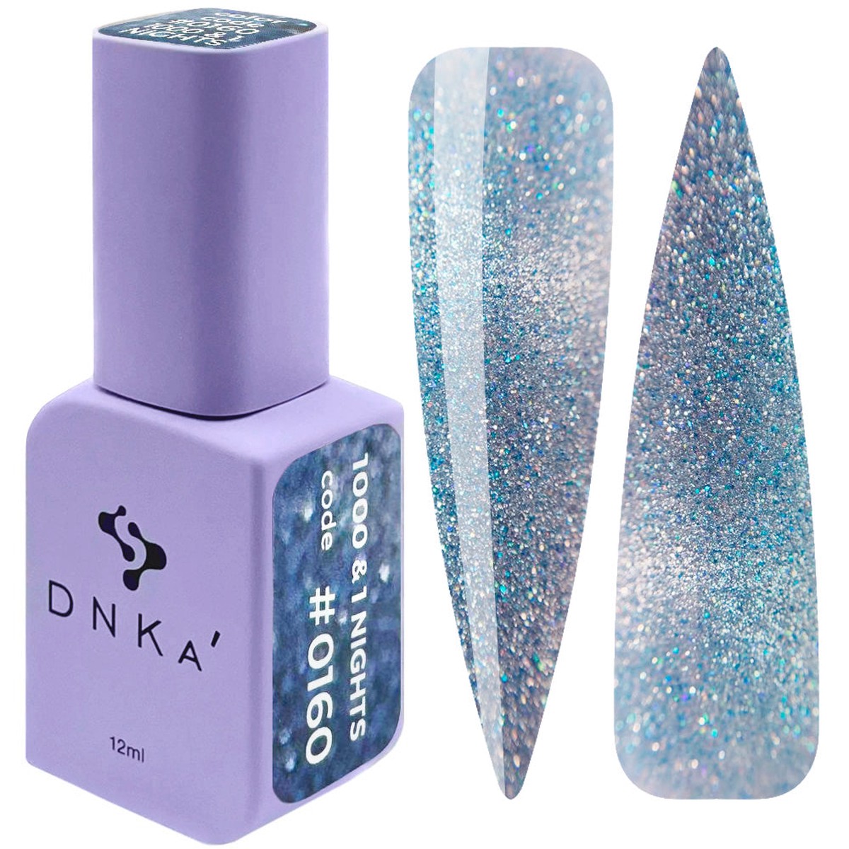 0160 Color 10001 Nights DNKa Gel Polish 12ml