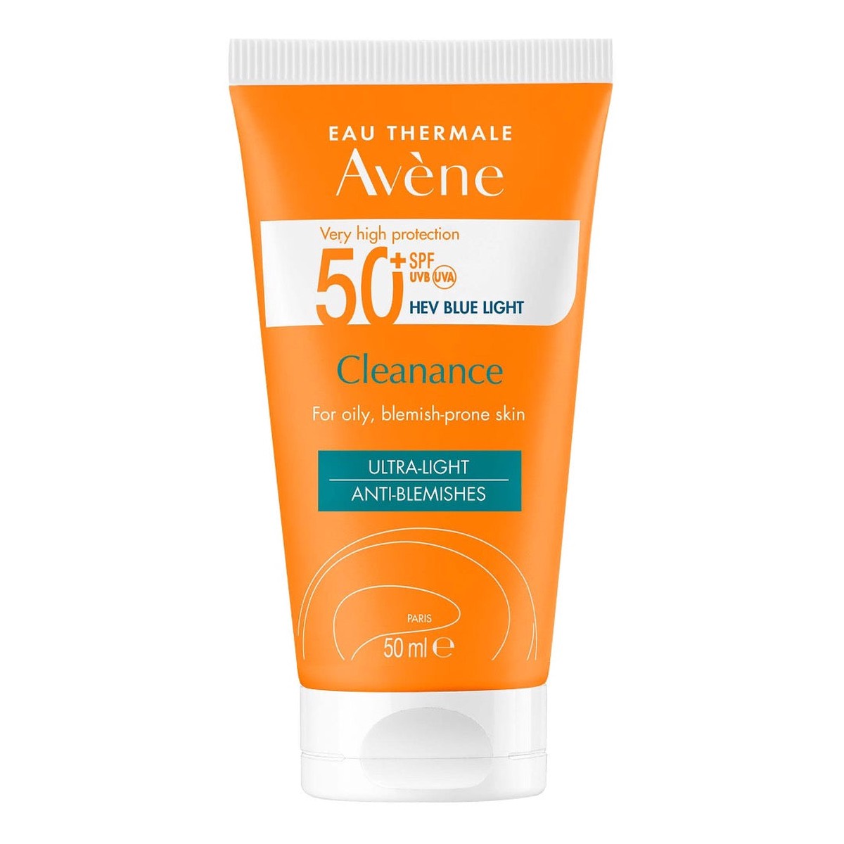 Avne Very High Protection Cleanance SPF50 Sun Cream for Blemish-prone skin