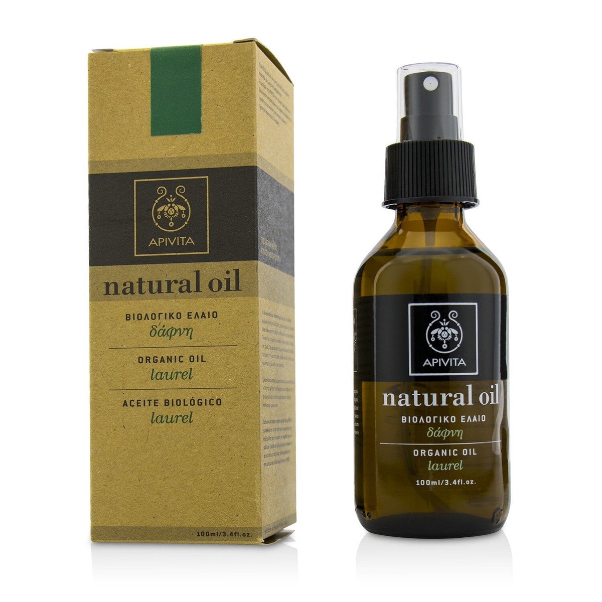 Apivita Natural Organic Laurel Oil 100ml34oz