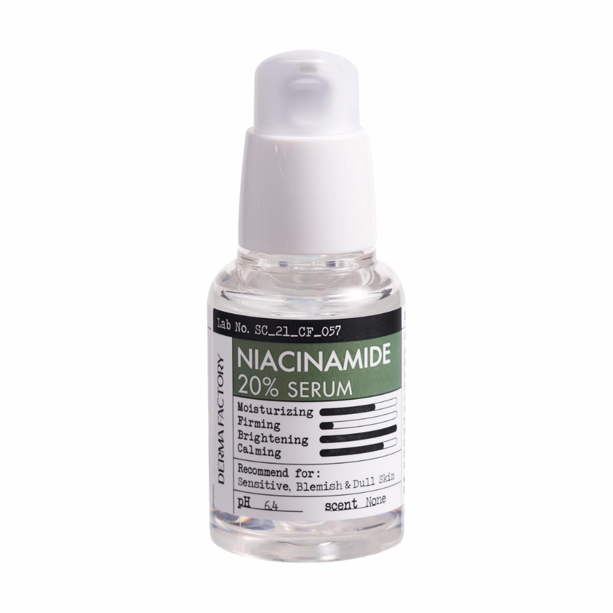 DERMA FACTORY Niacinamide 20 Serum 30ml