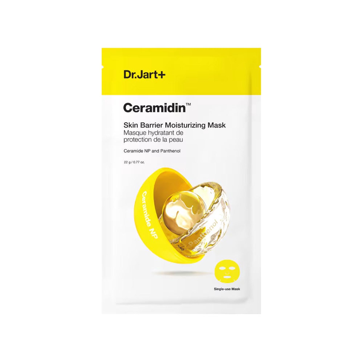 DrJart Ceramidin Skin Barrier Moisturizing Mask 22g x 5ea