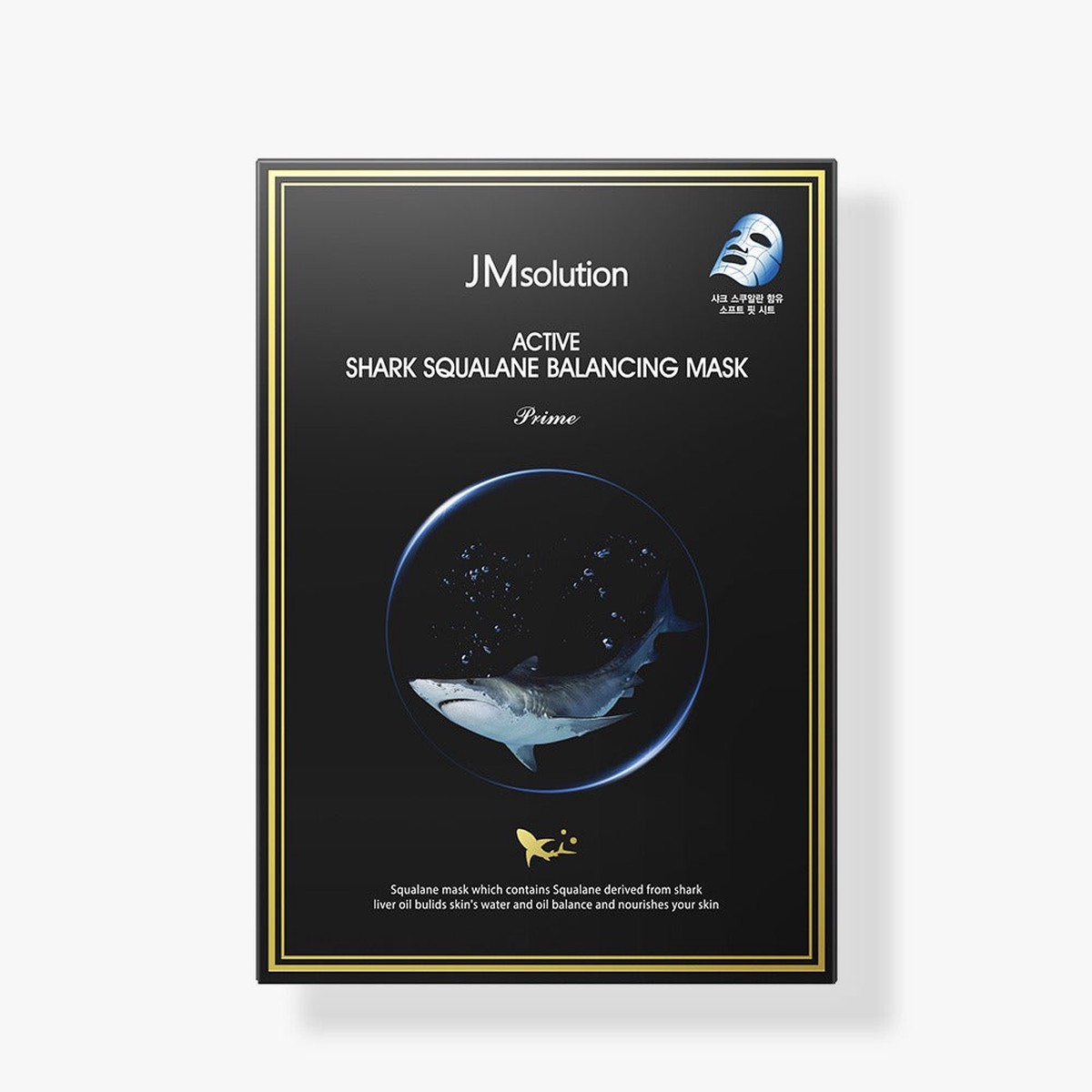 JM Solution Active Shark Squalane Balancing Mask Prime 10ea