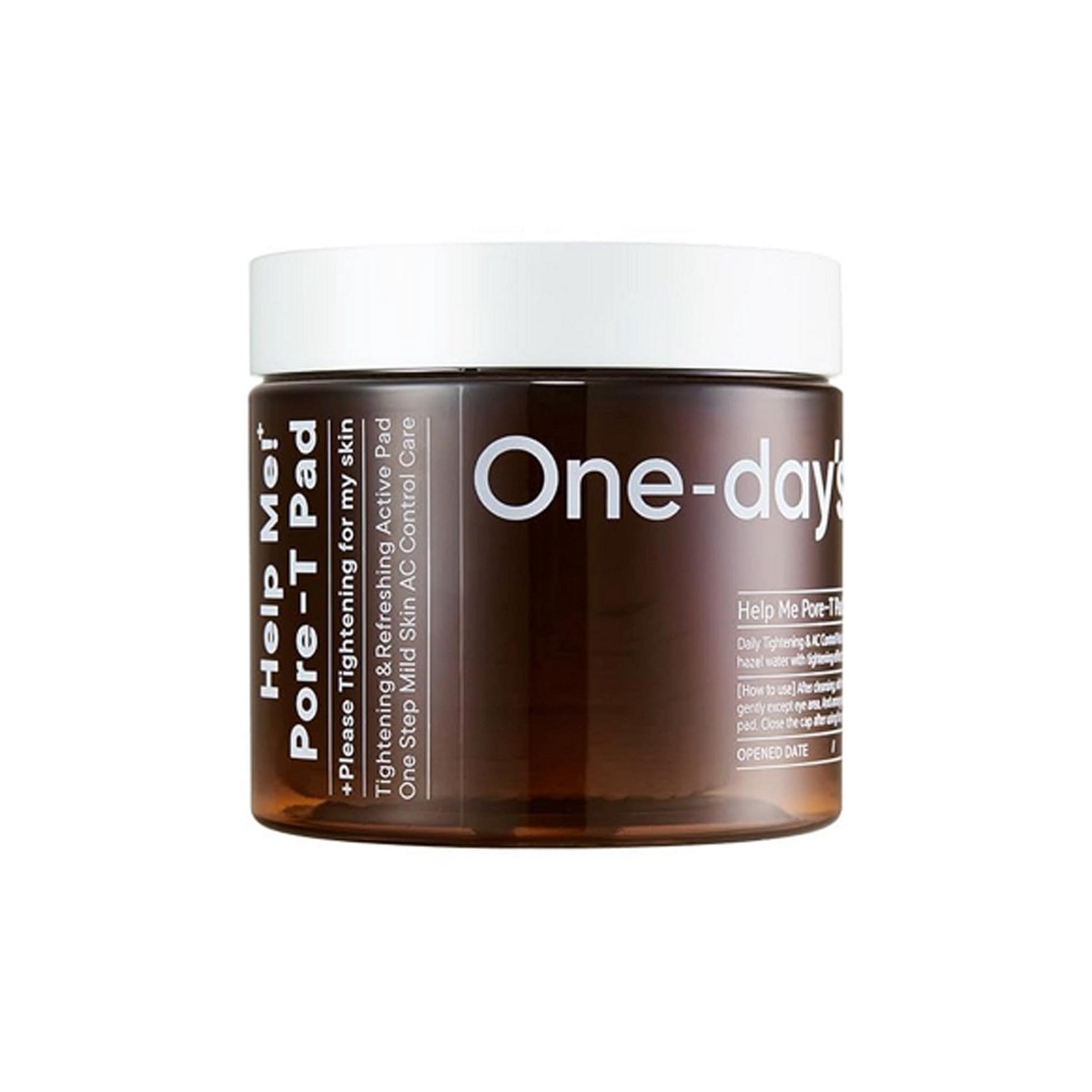 One-days you Help Me PORE-T Pad 125ml (60pads)