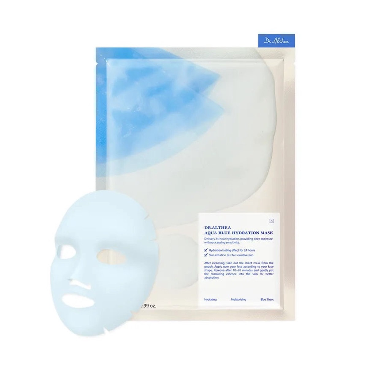 DrAlthea Aqua Blue Hydration Mask 28g 4sheets