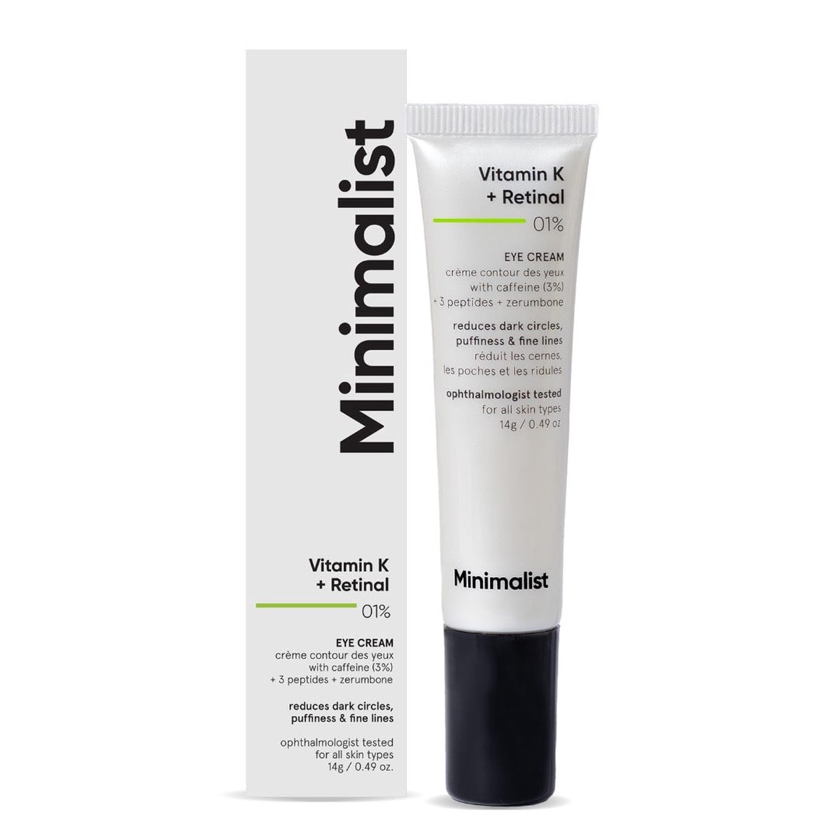 Minimalist Vitamin K Retinal 01 Eye Cream