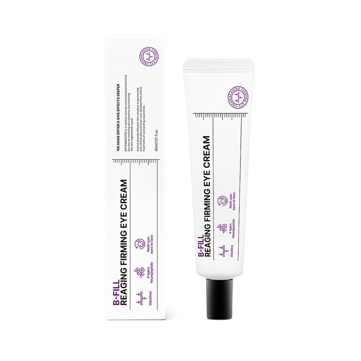DIFFERDEEPER Reaging Firming Eye Cream 30ml