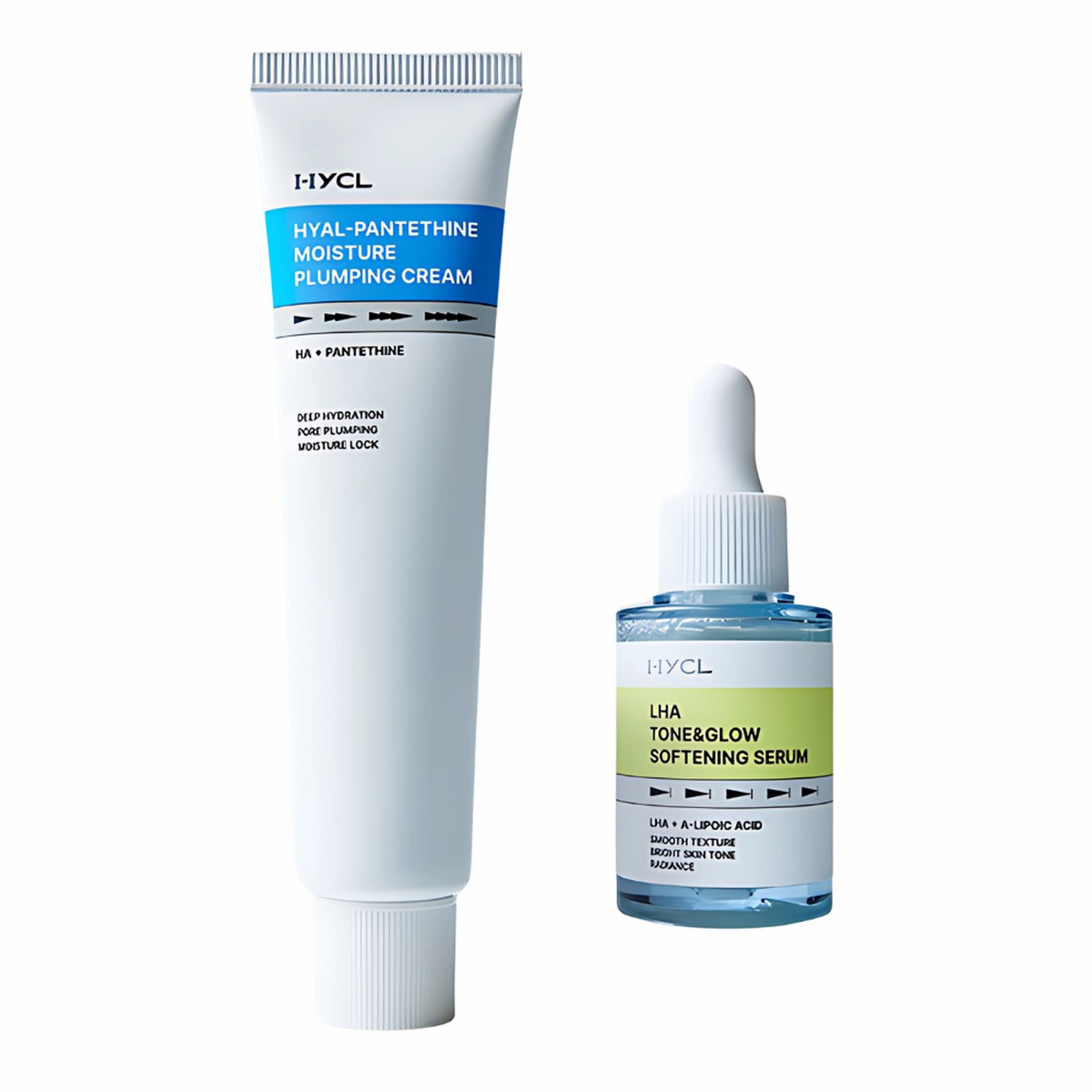 HYCL 2-Piece Set LHA Softening Serum 30ml Plumping Cream 70ml