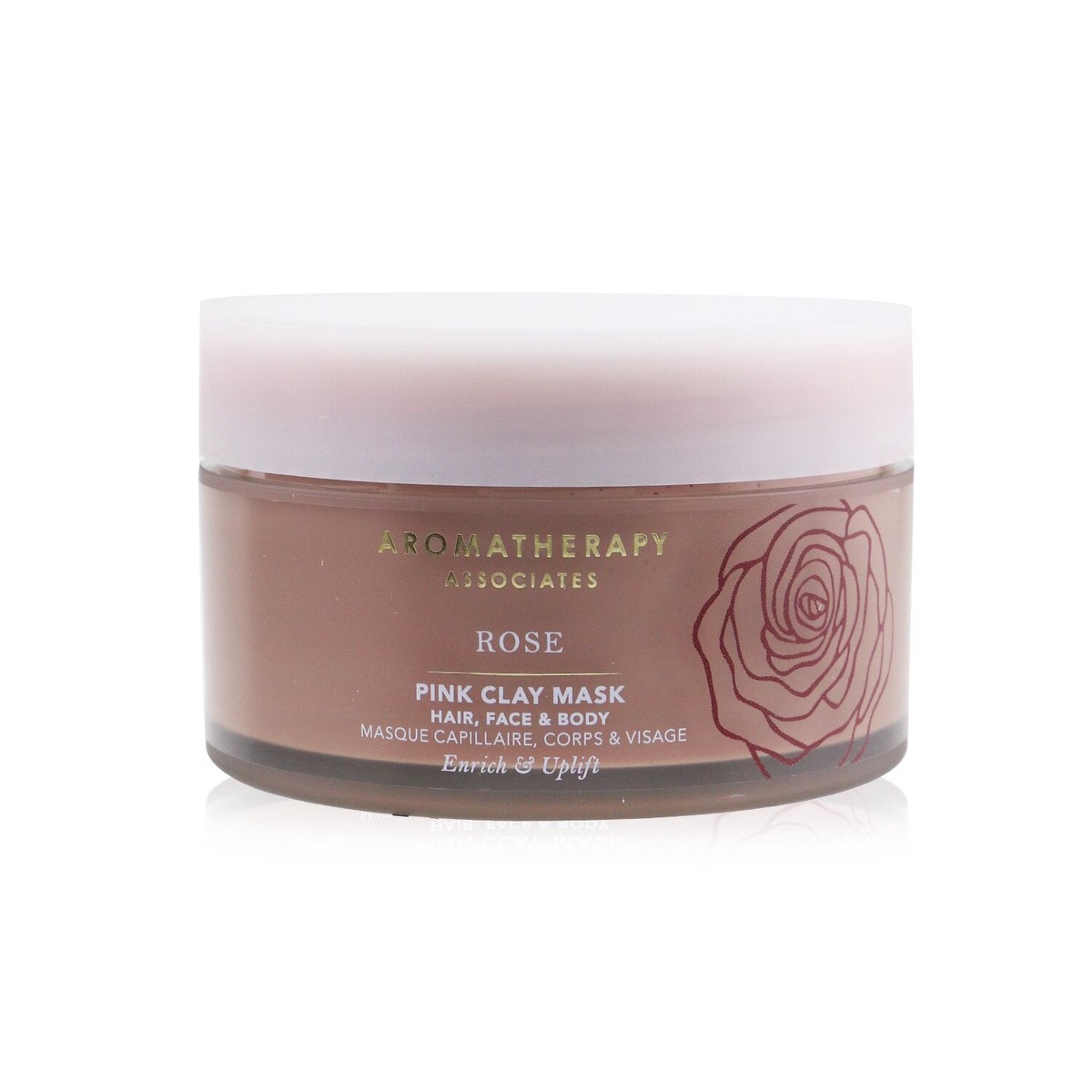 Aromatherapy Associates Rose - Pink Clay Mask (Hair Face Body) 200ml676oz