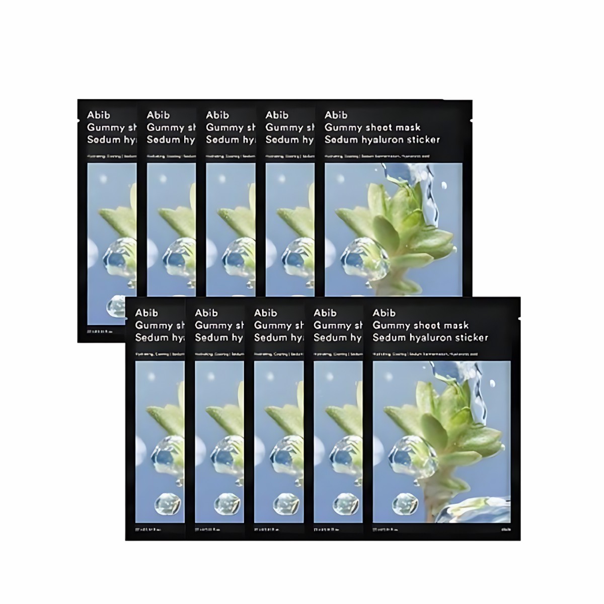Abib Gummy Sheet Mask Sedum Hyaluron Sticker 270g10ea