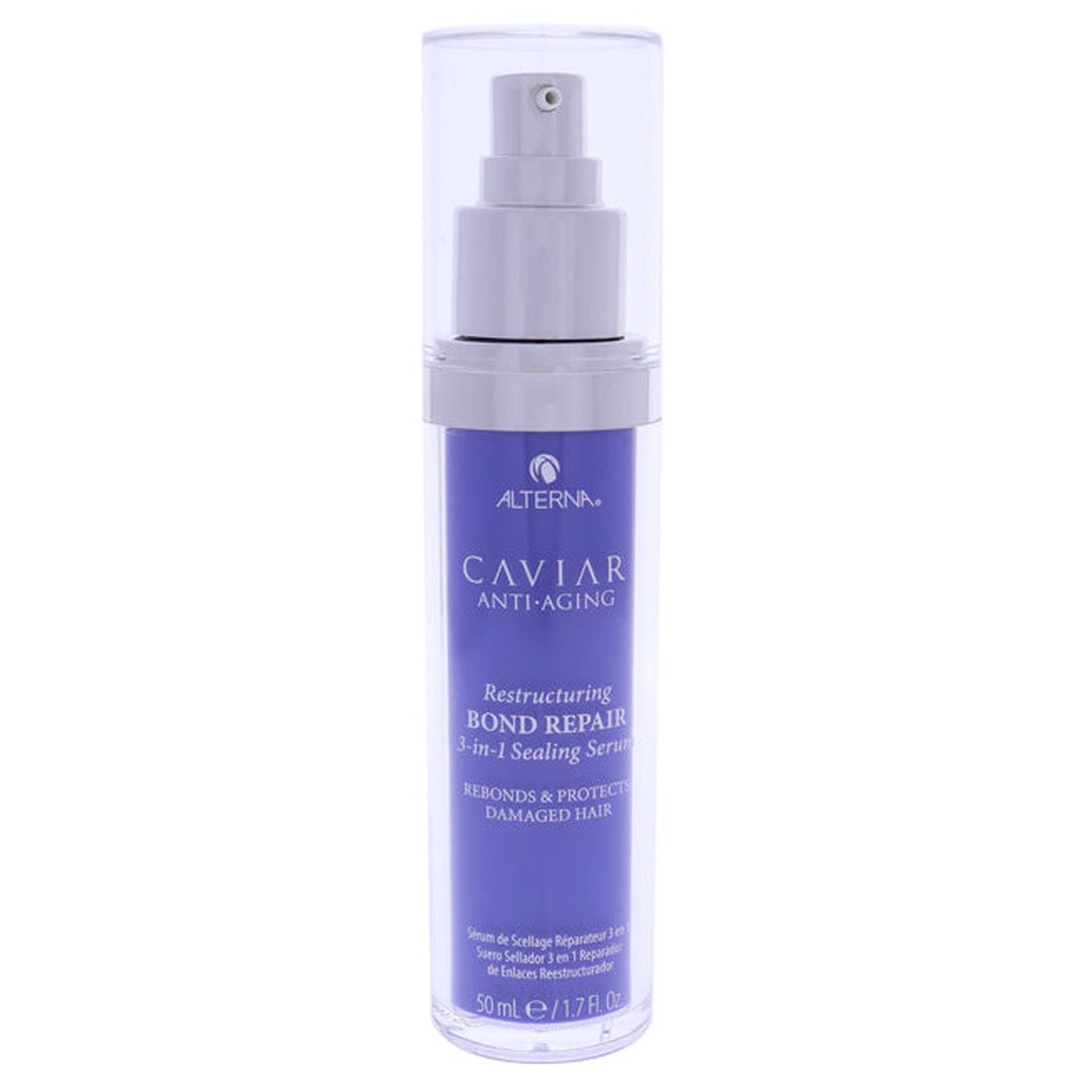 Alterna Caviar Anti-Aging Restructuring Bond Repair 3-In-1 Sealing Serum by Alterna for Unisex - 17 oz Serum
