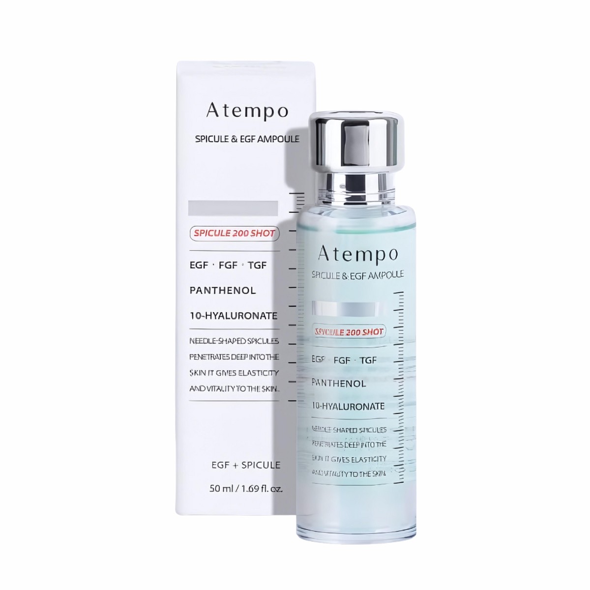 Atempo Spicule 200shot EGF Ampoule 50ml