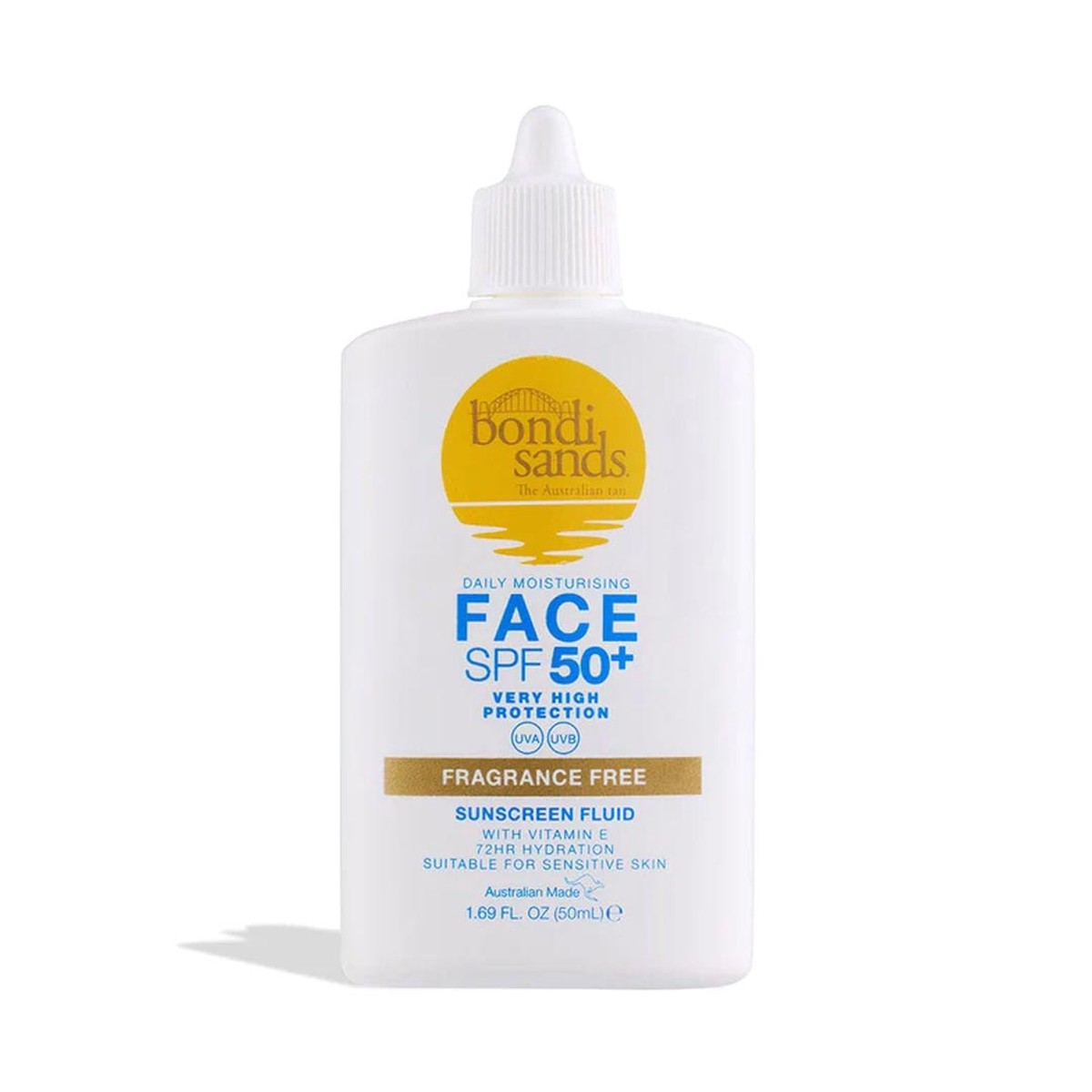 Bondi Sands SPF 50 Fragrance Free Face Fluid 50ml