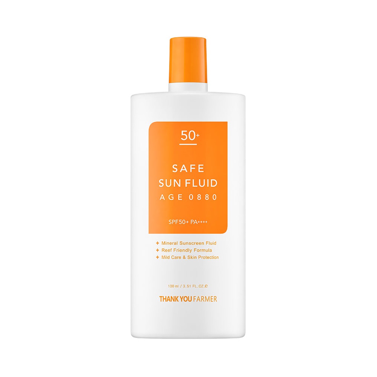 THANK YOU FARMER Safe Sun Fluid AGE 0880 SPF50 PA 100ml