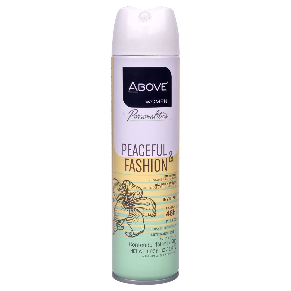 Above 48 Hours Personalities Antiperspirant Deodorant - Peaceful and Fashion by Above for Women - 317 oz Deodorant Spray