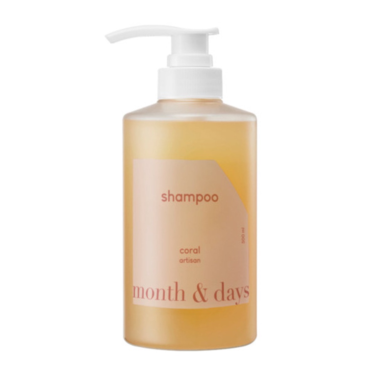 Month Days Perfume Hair Coral Artisan Shampoo 500ml