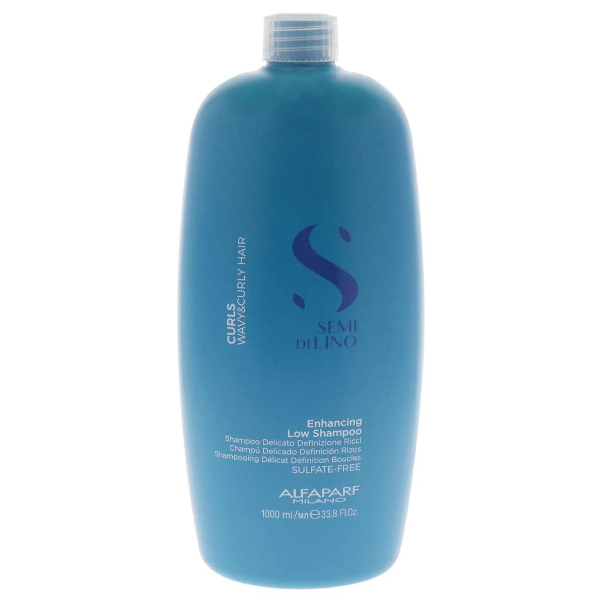 Alfaparf Milano Semi Di Lino Curls Enhancing Low Shampoo by Alfaparf Milano for Unisex - 338 oz Shampoo