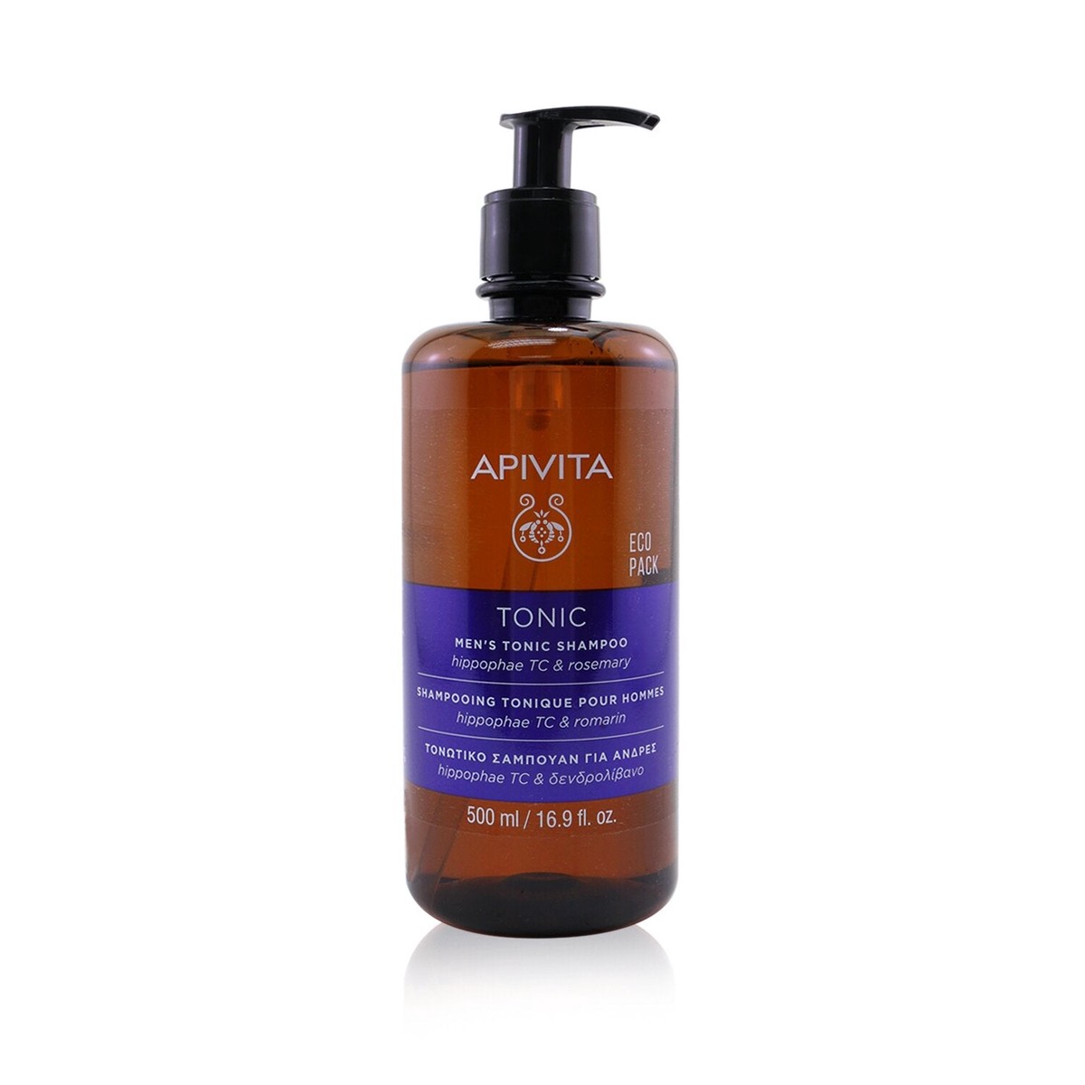 Apivita Mens Tonic Shampoo with Hippophae TC Rosemary (For Thinning Hair) 500ml169oz