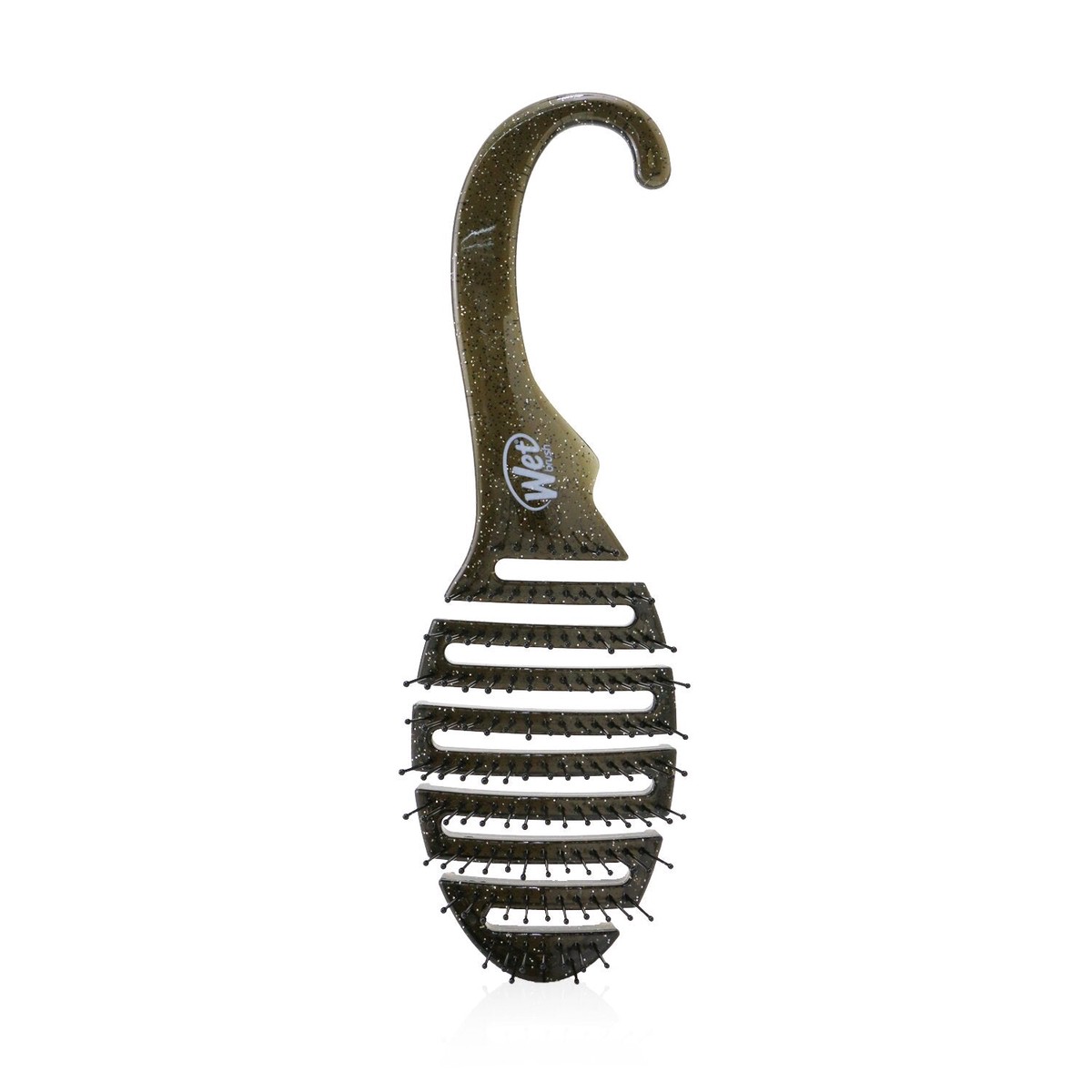 Wet Brush Shower Detangler - Black Glitter 1pc