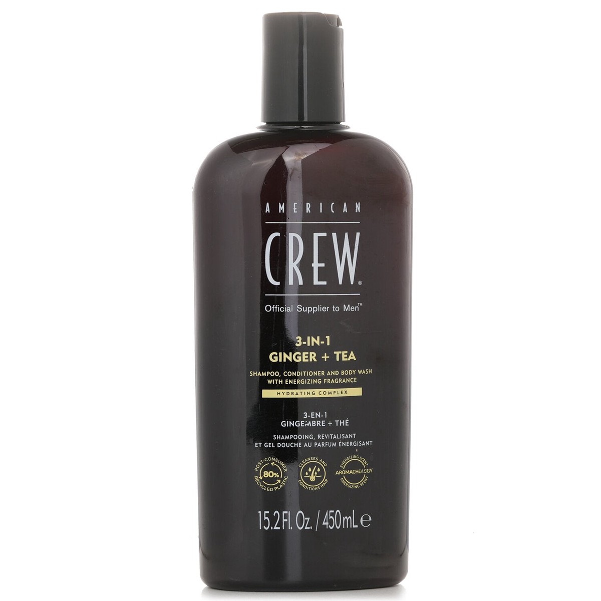 American Crew 3-in-1 Ginger Tea Shampoo Conditoner And Body Wash 450ml152oz