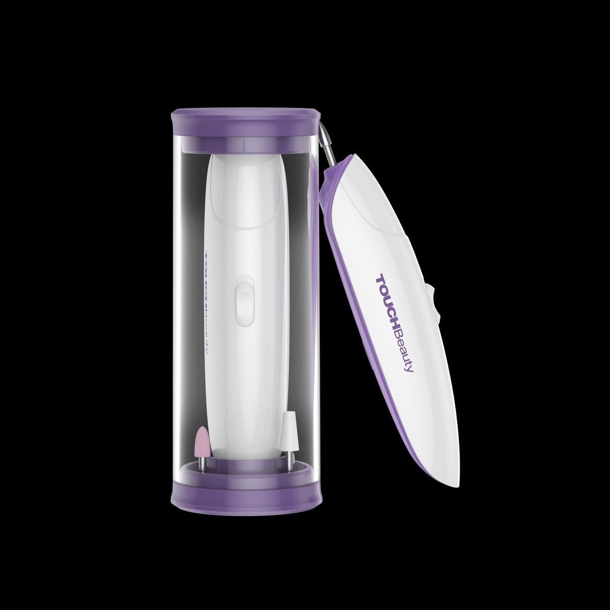 TOUCHBeauty 5 in 1 Electric Manicure Pedicure Set purple - Fixed