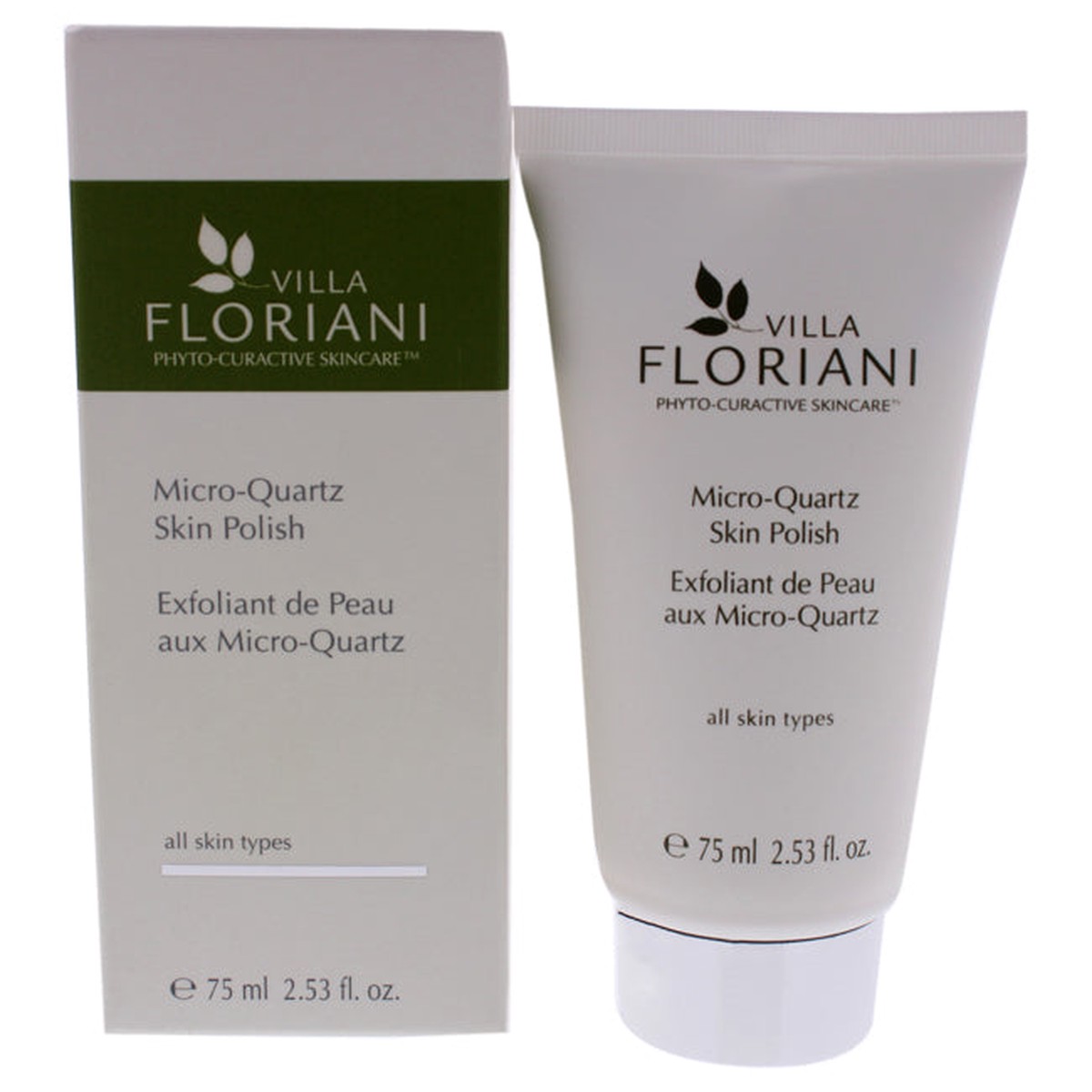Villa Floriani Micro Quartz Skin Polish by Villa Floriani for Women - 253 oz Scrub