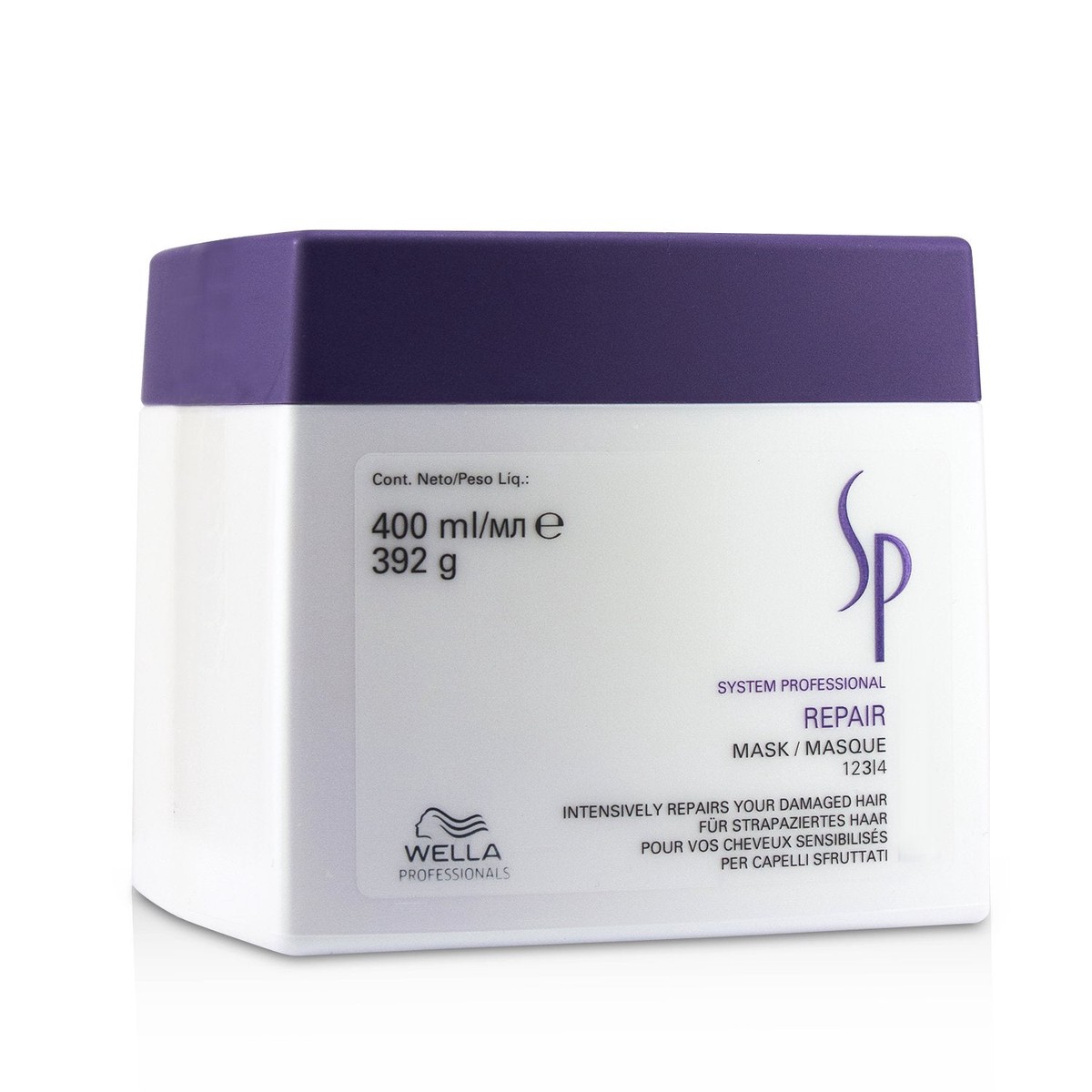 Wella SP Repair Mask - For Damaged Hair (Cap Slightly Defective) 400ml1333oz