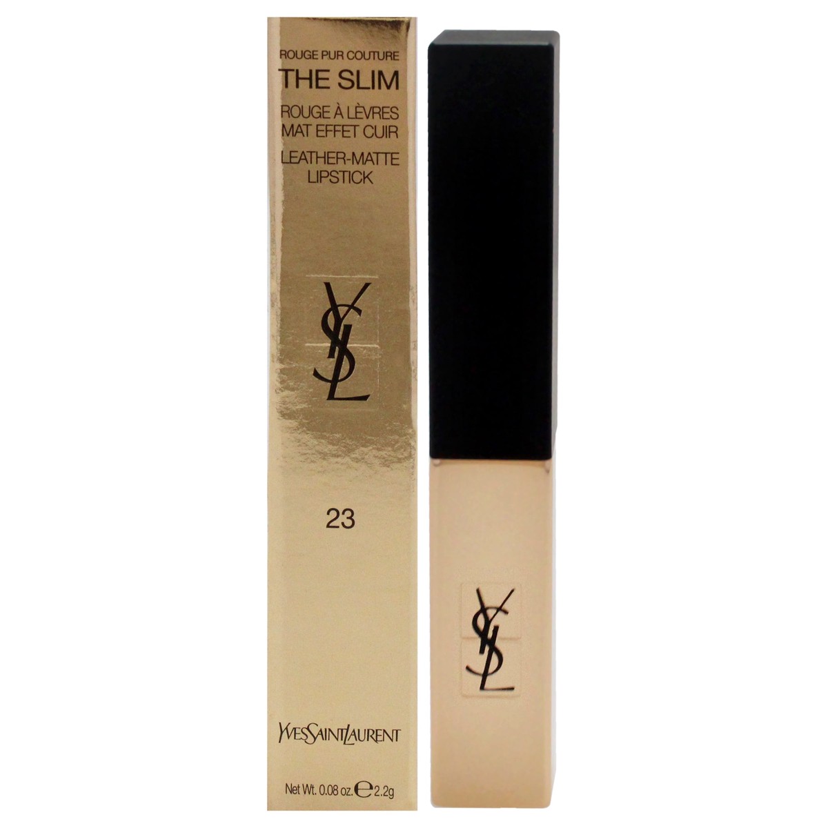 Yves Saint Laurent Rouge Pur Couture The Slim Matte Lipstick - 23 Mystery Red by Yves Saint Laurent for Women - 008 oz Lipstick