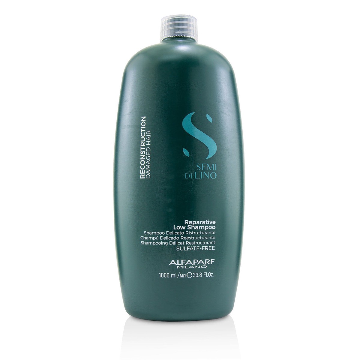 AlfaParf Semi Di Lino Reconstruction Reparative Low Shampoo (Damaged Hair) 1000ml338oz